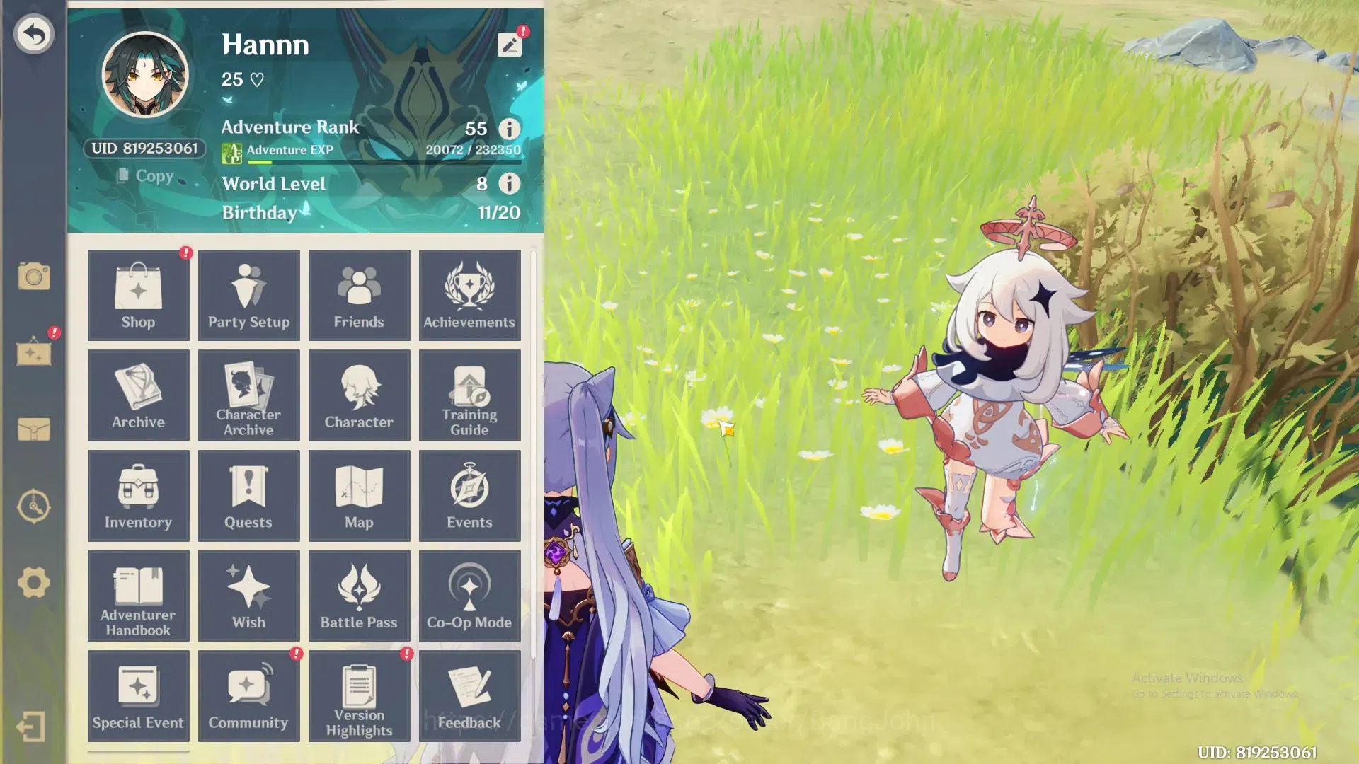 Genshin Impact Accounts Asia | AR 55 | 3 Limited (Xiao,Ayaka,Klee) Other 5 image 10