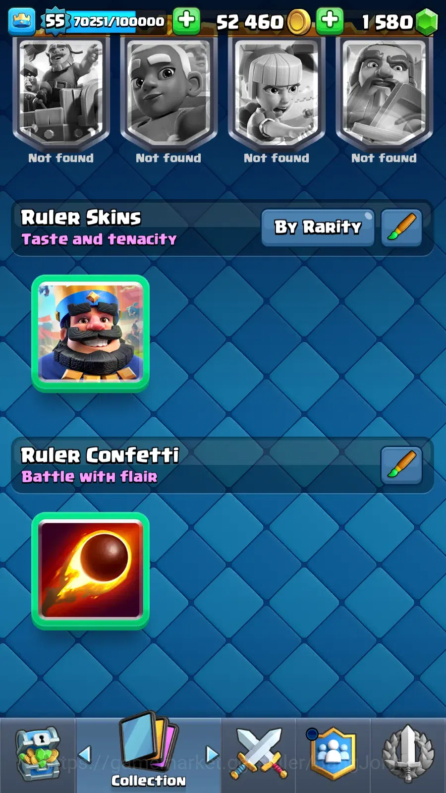 Clash Royale Accounts Lv 55|Trophy 9500|KTL 15|Limited Skin|Max 1-Card 1 image 18