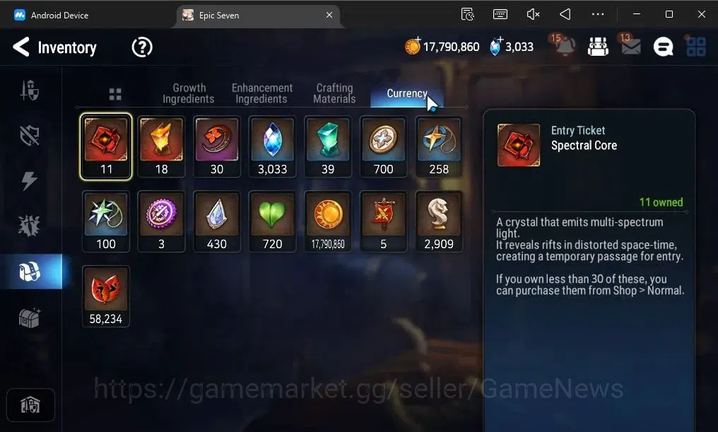 Epic Seven Accounts GLOBAL Unverif|New Era|5 ML(Ruele oL,Belian,EW Lud image 11