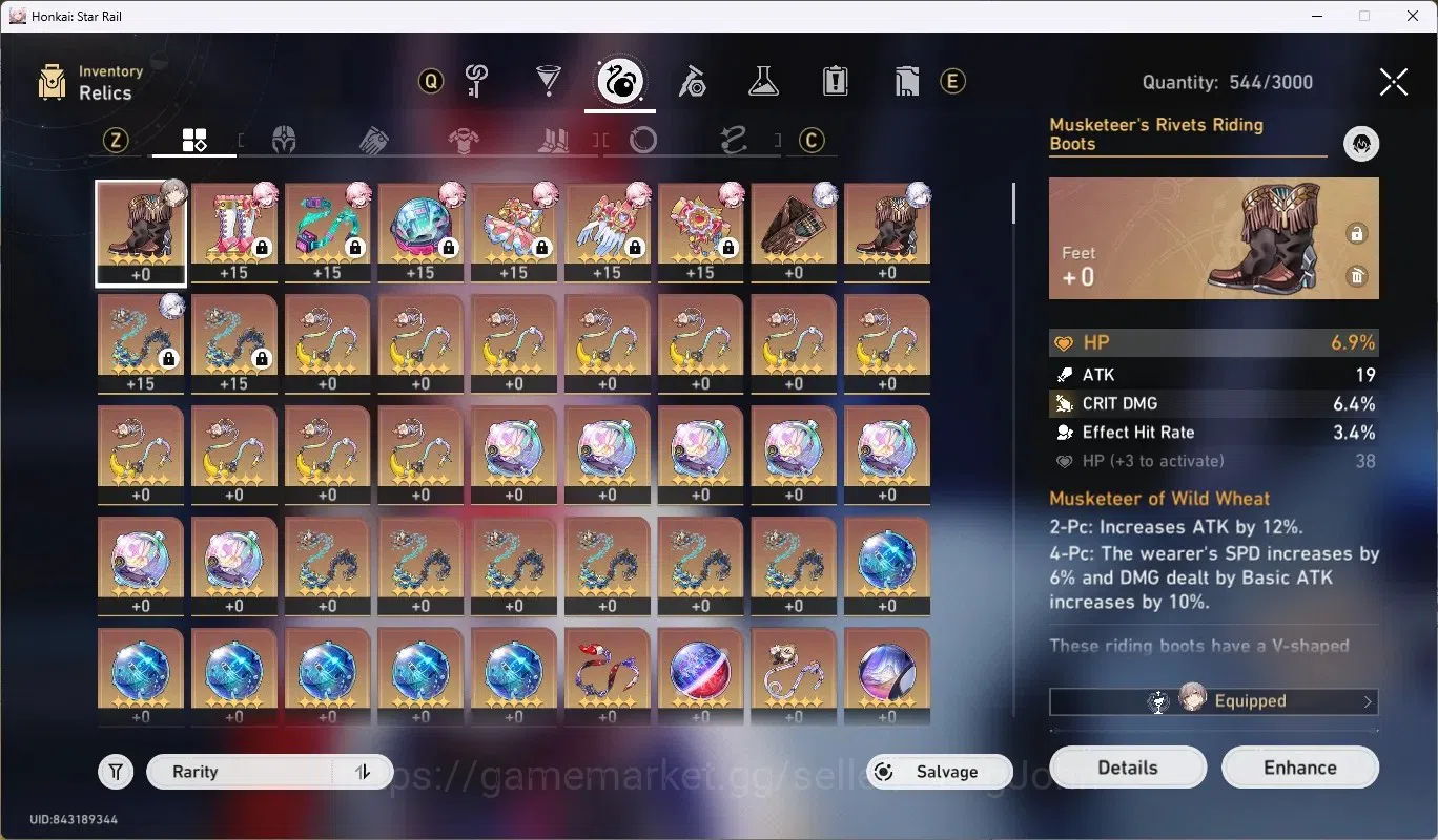 Honkai Star Rail Accounts ASIA|TL 48|5 Char Limited [Evanescia+(Sign)],Yao G image 5