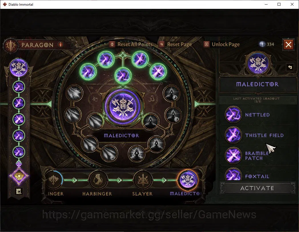 Diablo Immortal Accounts SEA - izual|Lv60(794)|Crusader|CR 36k|Reso 615|Par image 10