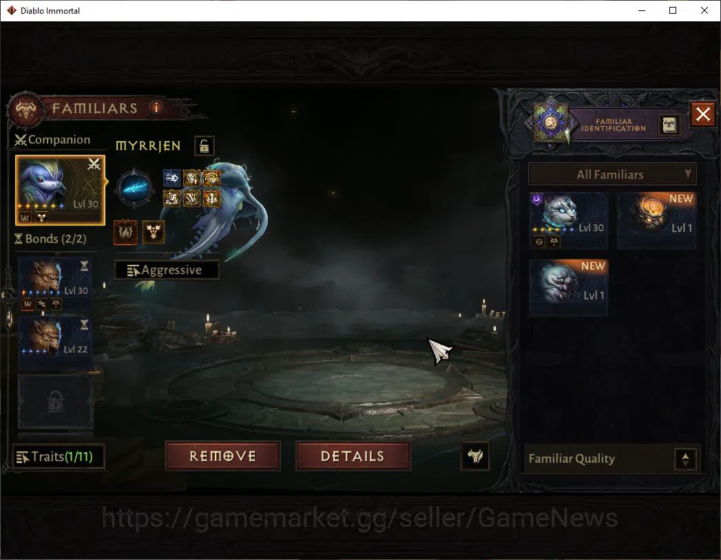 Diablo Immortal Accounts SEA - izual|Lv60(794)|Crusader|CR 36k|Reso 615|Par image 13