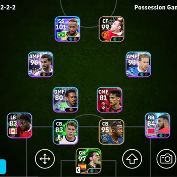 eFootball Accounts Legends & Iconic Players Mobile |PW 2767|Epic Casillas Rooney,Shwt NeymarJr KDB RafaSilva Yamal Messi