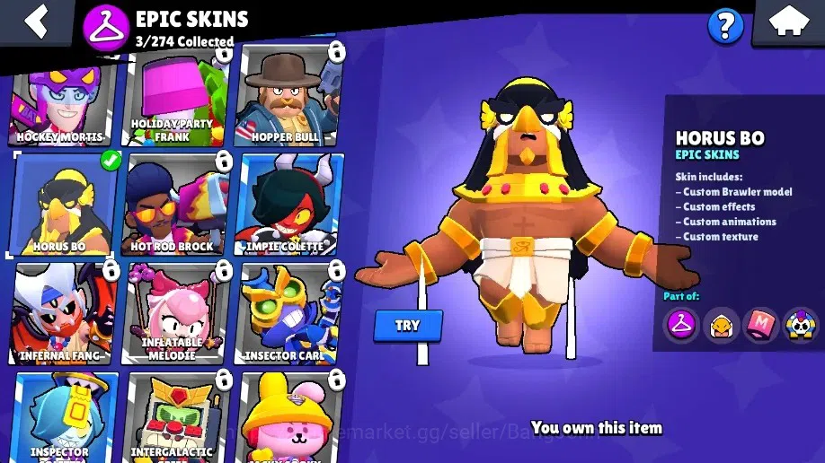 Brawl Stars Accounts Global | 1001 Thropy|15 Brawler|3 Max Lv  Hypercha image 10