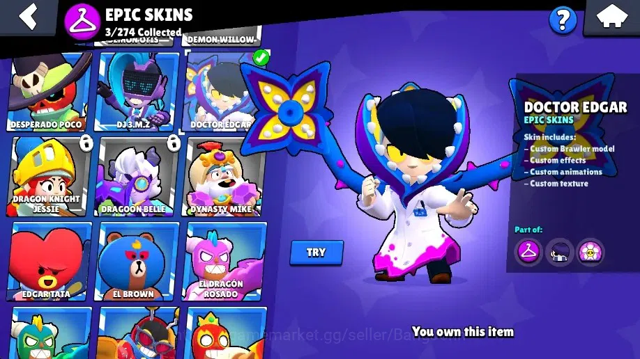 Brawl Stars Accounts Global | 1001 Thropy|15 Brawler|3 Max Lv  Hypercha image 9