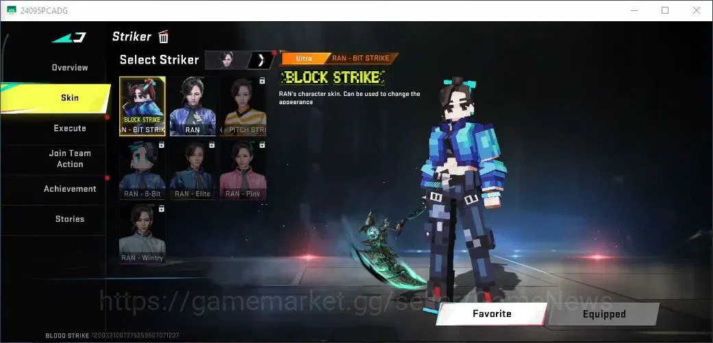 Blood Strike Accounts ASIA|ETERNAL Desert Eagle|Mele Ultra Scythe,Colab image 12