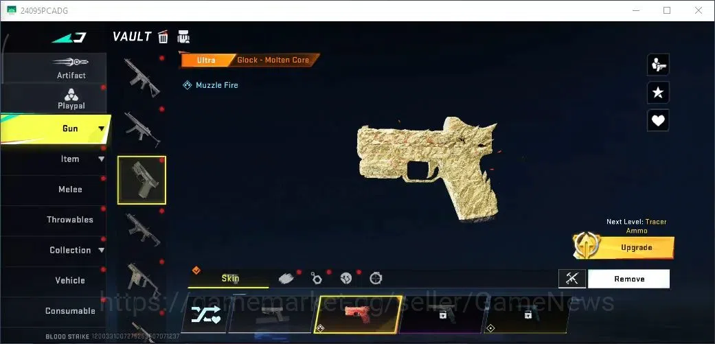 Blood Strike Accounts ASIA|ETERNAL Desert Eagle|Mele Ultra Scythe,Colab image 19