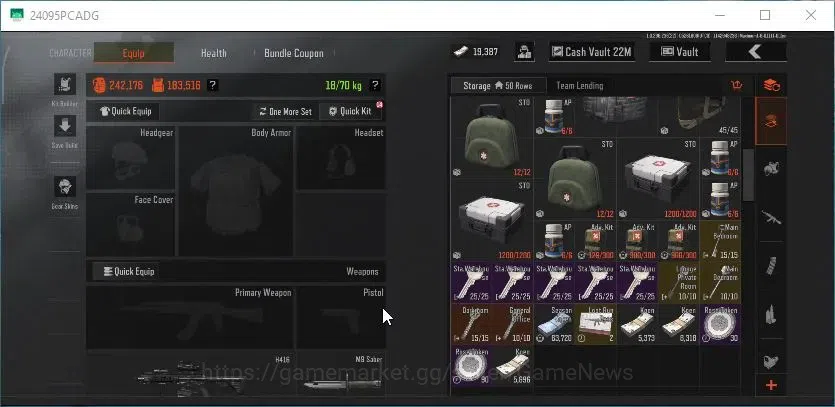 Arena Breakout Accounts MOBILE Lv30|SV 25M| CV 22,6M|3 Set|SS AKM,QS AKS-7 image 4