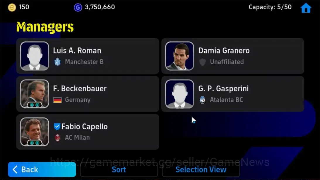 eFootball Accounts Android|Jaap Stam,Lothar Matthausm,Dimitar Berbato image 4