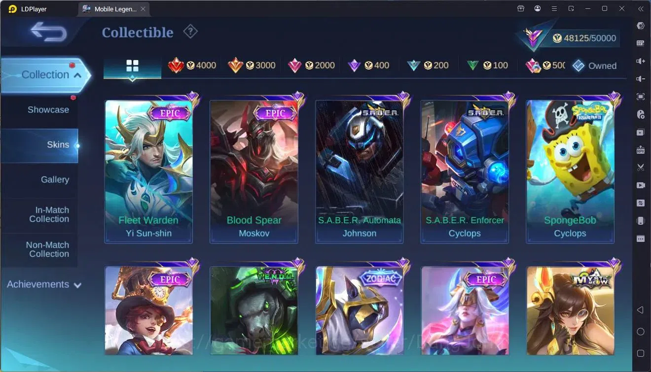 Mobile Legends: Bang Bang Accounts Collector Global |Hero 87|Skin 195|Renowned|CC Natalia,Valir|Luckybox 10