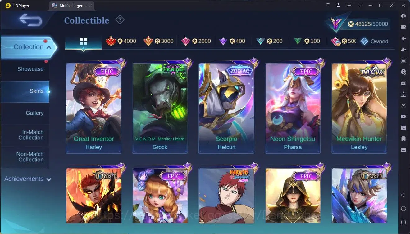 Mobile Legends: Bang Bang Accounts Collector Global |Hero 87|Skin 195|Renowned|CC Natalia,Valir|Luckybox 11