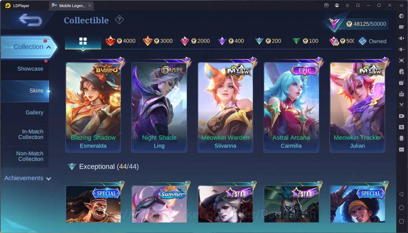 Mobile Legends: Bang Bang Accounts Collector Global |Hero 87|Skin 195|Renowned|CC Natalia,Valir|Luckybox 14