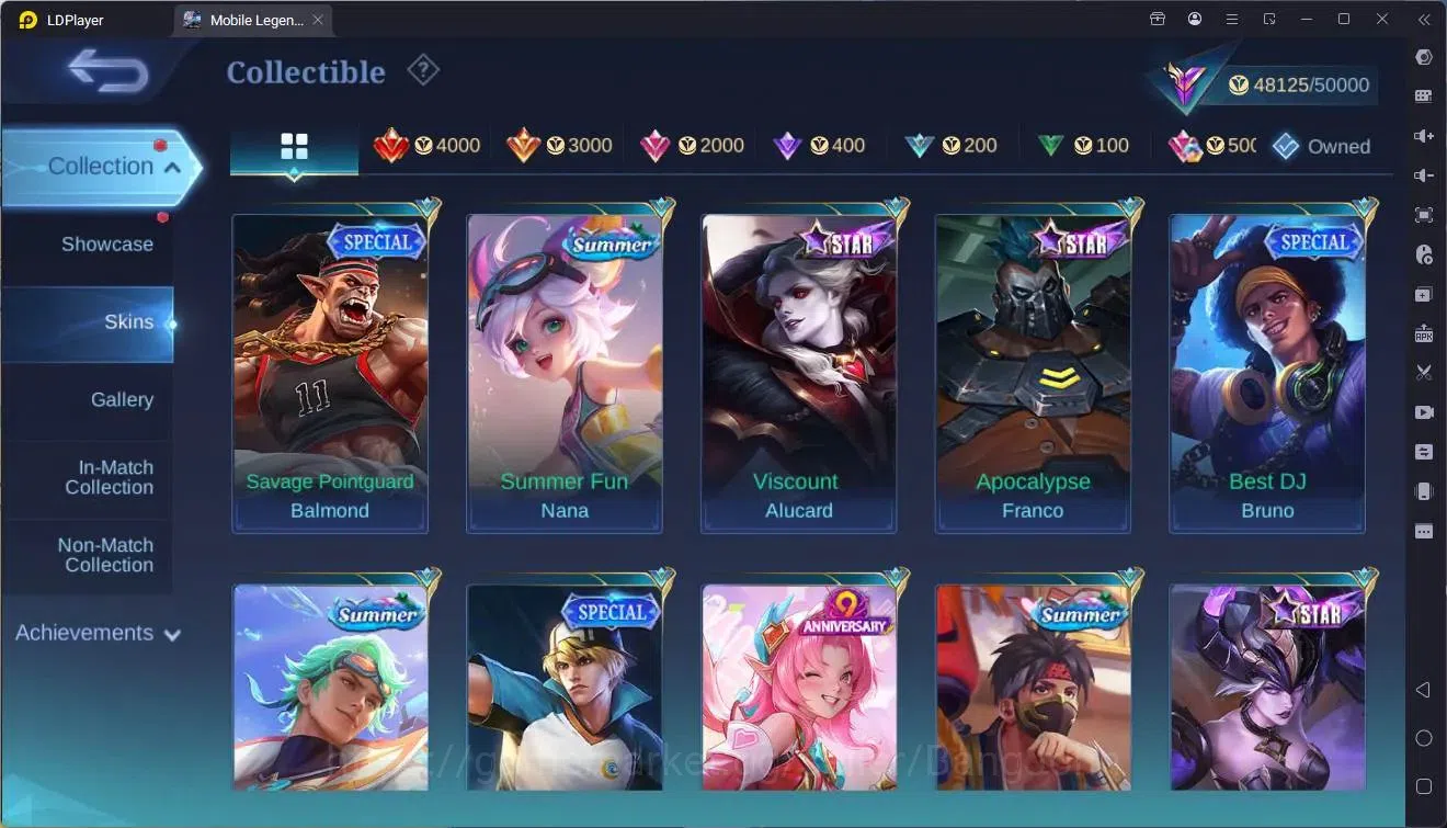 Mobile Legends: Bang Bang Accounts Collector Global |Hero 87|Skin 195|Renowned|CC Natalia,Valir|Luckybox 15