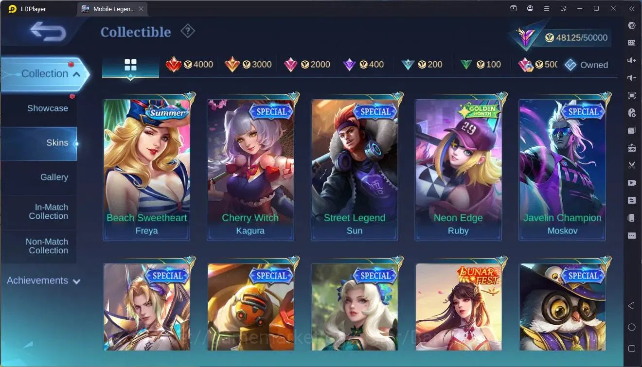 Mobile Legends: Bang Bang Accounts Collector Global |Hero 87|Skin 195|Renowned|CC Natalia,Valir|Luckybox 17
