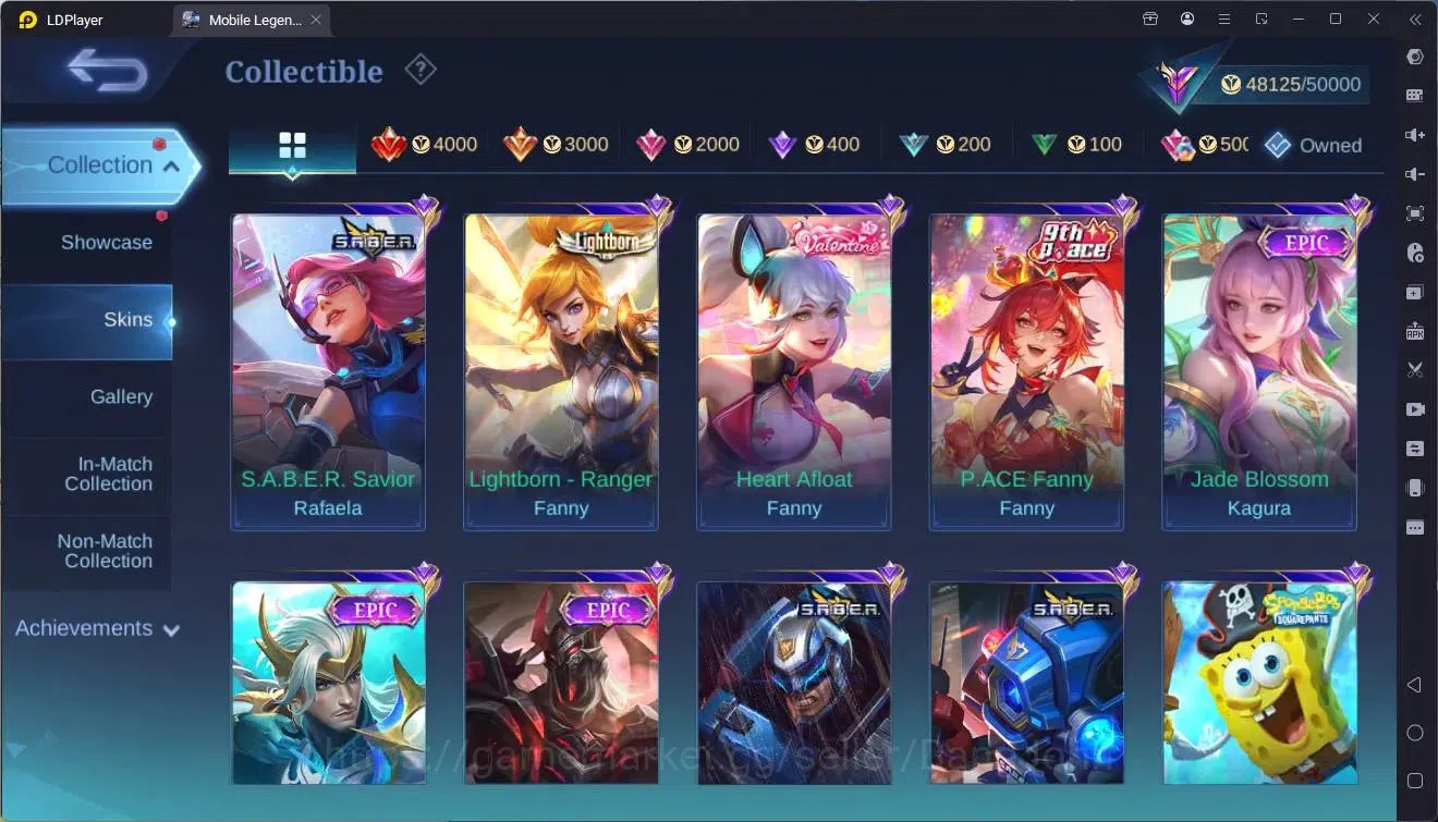 Mobile Legends: Bang Bang Accounts Collector Global |Hero 87|Skin 195|Renowned|CC Natalia,Valir|Luckybox 9