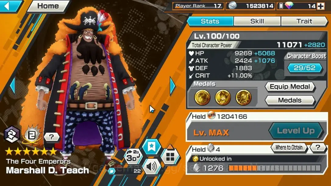 One Piece Bounty Rush Accounts Global|3EX 1MAX|Great Pirate Newgate,Battle Monste image 5