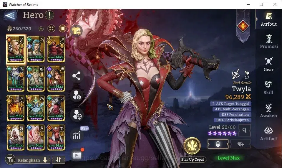 Watcher of Realms Accounts GLOBAL 60x|12M Power|22K Gems|14 Lord[ValderonA3,I image 16