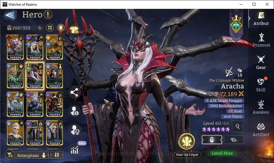 Watcher of Realms Accounts GLOBAL 60x|12M Power|22K Gems|14 Lord[ValderonA3,I image 20