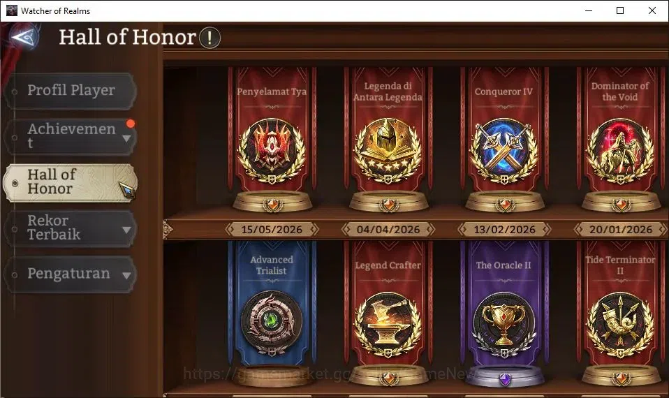 Watcher of Realms Accounts GLOBAL 60x|12M Power|22K Gems|14 Lord[ValderonA3,I image 4