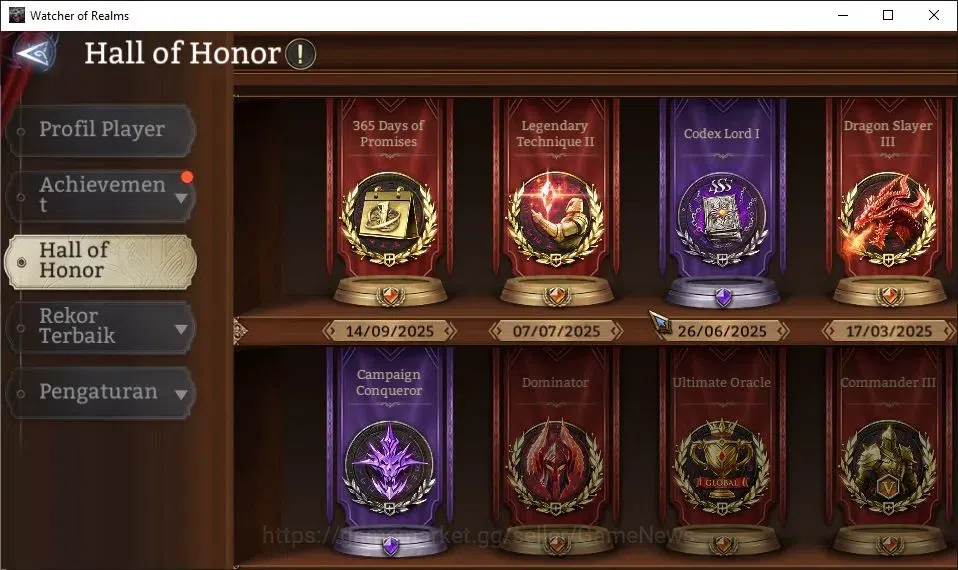 Watcher of Realms Accounts GLOBAL 60x|12M Power|22K Gems|14 Lord[ValderonA3,I image 5