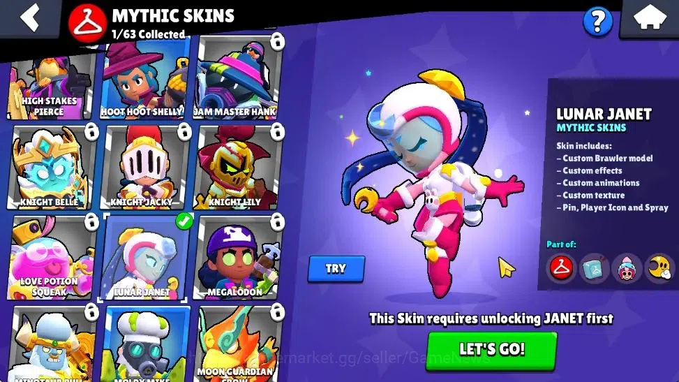 Brawl Stars Accounts 741 Trophy|18 Brawlers 2 Max Lvl (Nita, MOE)|7650  image 13