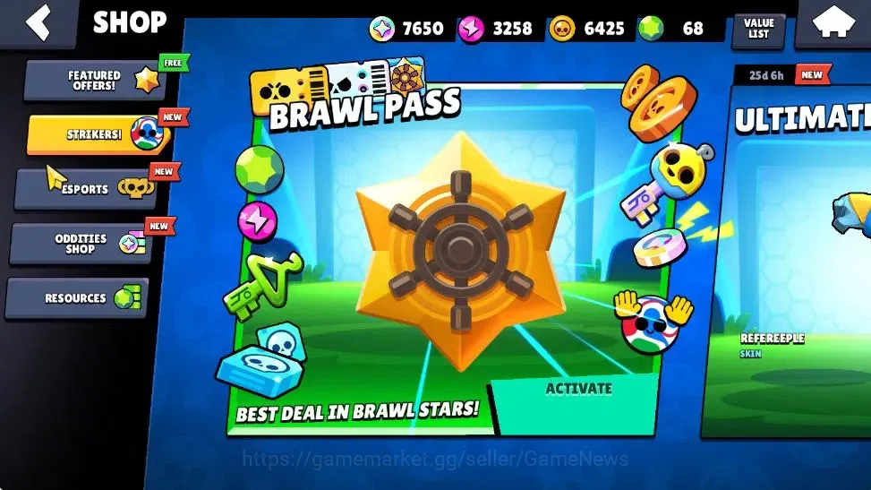 Brawl Stars Accounts 741 Trophy|18 Brawlers 2 Max Lvl (Nita, MOE)|7650  image 7