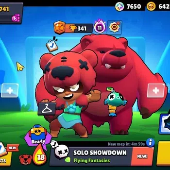 Brawl Stars Accounts 741 Trophy|18 Brawlers 2 Max Lvl (Nita, MOE)|7650 Bling|2 Legend (Mecha Edgar,Void Amber) 1 Myth ETC|CN
