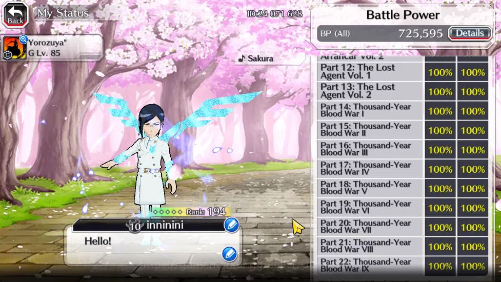 Bleach: Brave Souls Accounts [Global] 51K Orbs|Gisele,Candice TYBW26,Ganju,Uryu image 19