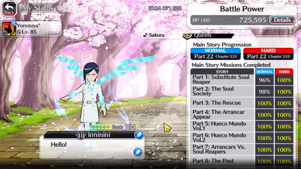 Bleach: Brave Souls Accounts [Global] 51K Orbs|Gisele,Candice TYBW26,Ganju,Uryu image 20