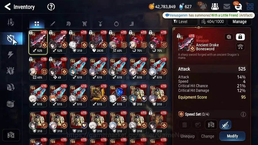 Epic Seven Accounts GLOBAL Unverif|New Era|13 ML(Salome,LOTS,Belian,WO image 13