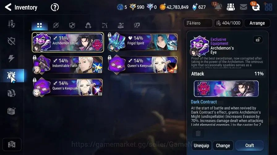 Epic Seven Accounts GLOBAL Unverif|New Era|13 ML(Salome,LOTS,Belian,WO image 15