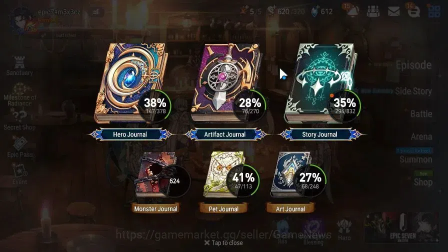 Epic Seven Accounts GLOBAL Unverif|New Era|13 ML(Salome,LOTS,Belian,WO image 3