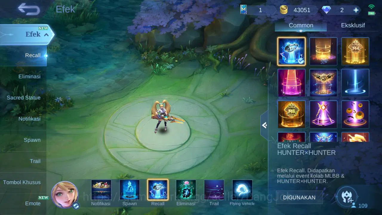 Mobile Legends: Bang Bang Accounts skin 179, Hero 109, Lunar sun, Dtamer ling, venom( image 13