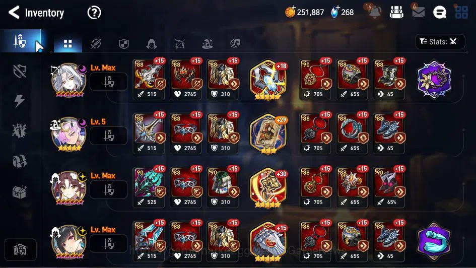 Epic Seven Accounts ASIA Verif|25 ML(E Ilynav,Belian,BM Haste,Ruele of image 16