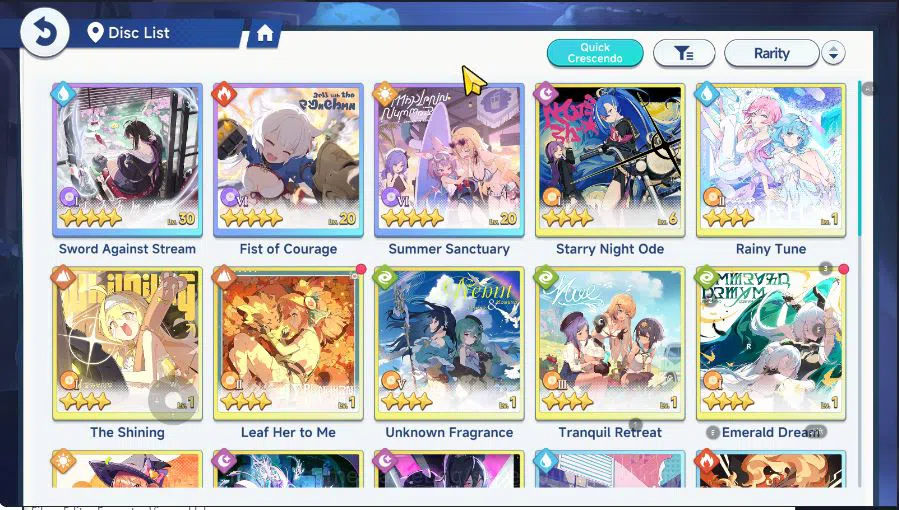 Stella Sora Accounts GLOBAL Lv22| 5 SSR 2 Limit (Chitose+Disc,SnowishLa image 5