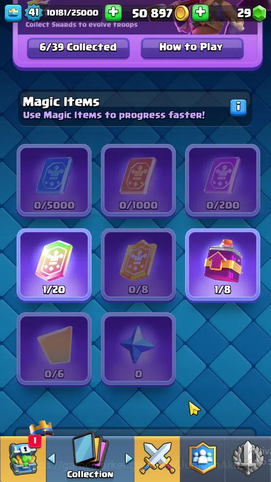 Clash Royale Accounts Midgame Lvl 41|Trophy 7843|KTL 14|Limited Skin|Card 121| 1 Hero 6 EVO 8 Champ 21 Legendary 33 Epic,30 10