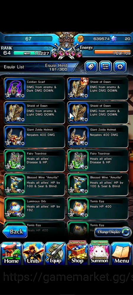 Grand Summoners Accounts Mid-Game Global|Rank 64|44 RGB|23 Ascend|RoyTW,EmiyaTW,Summer 9