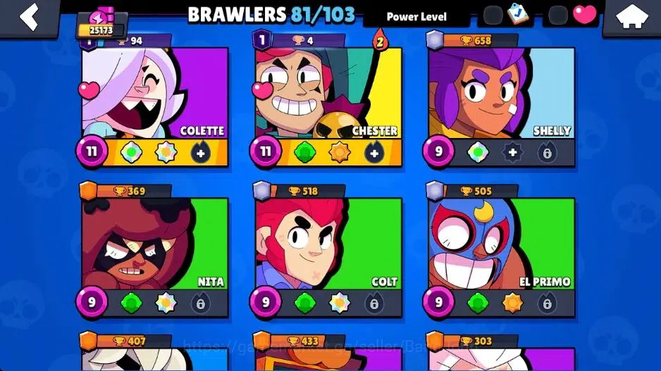 Brawl Stars Accounts Android | 25173 Thropy|81 Brawler|14 Max Lv Hyperc image 7
