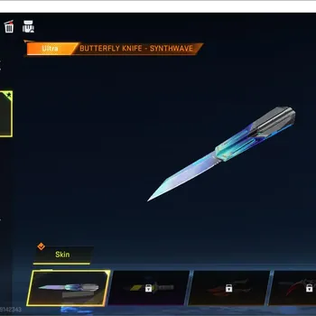 Blood Strike Accounts Starter ASIA|STARTER|1 ULTRA MELEE: Butterfly Knife-Synthwave|ULTRA Galil-Knight|4 LEGENDARY