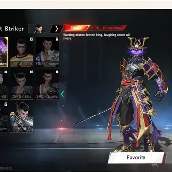 Blood Strike Accounts Others ASIA | 1 Eternal Striker: ZERO-Odashadow|3 Ultra Guns|1 Legendary Melee: Katana|3 Ultra