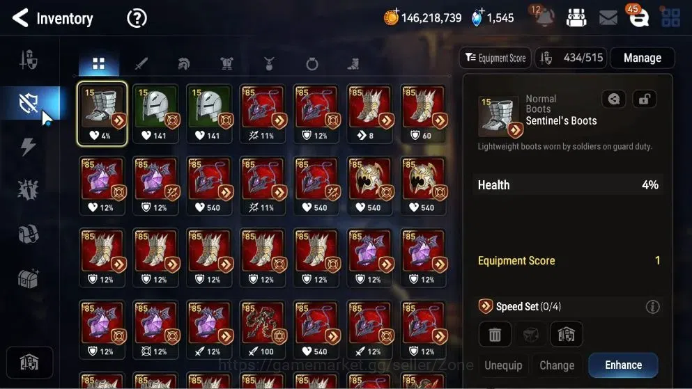 Epic Seven Accounts High-End GLOBAL Unverif|21 ML(SN Yulha,Salome,LOTScales,Har setti,NM Luna)+P Byblis,Rinak|PoH+Bles 19