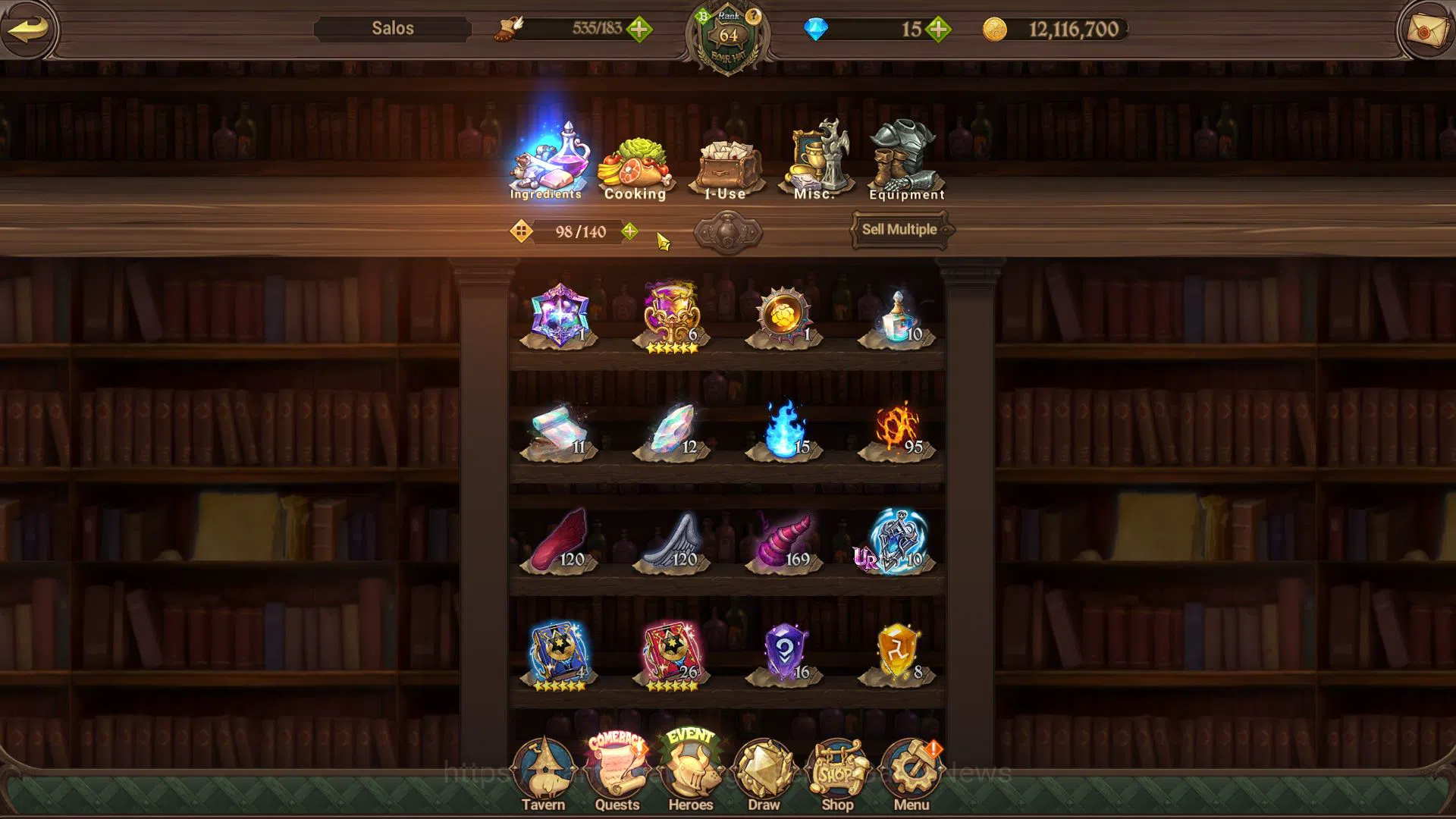 The Seven Deadly Sins: Grand Cross Accounts Global|1,8M CC|Starter Ch4|4 UR+Collab Konosuba|Sa image 12
