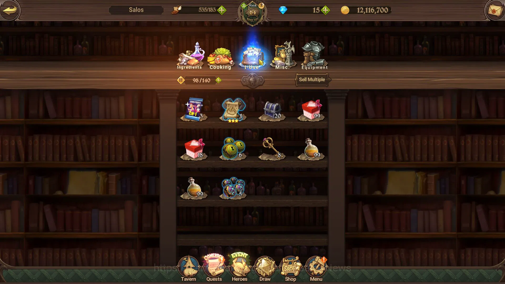 The Seven Deadly Sins: Grand Cross Accounts Global|1,8M CC|Starter Ch4|4 UR+Collab Konosuba|Sa image 14