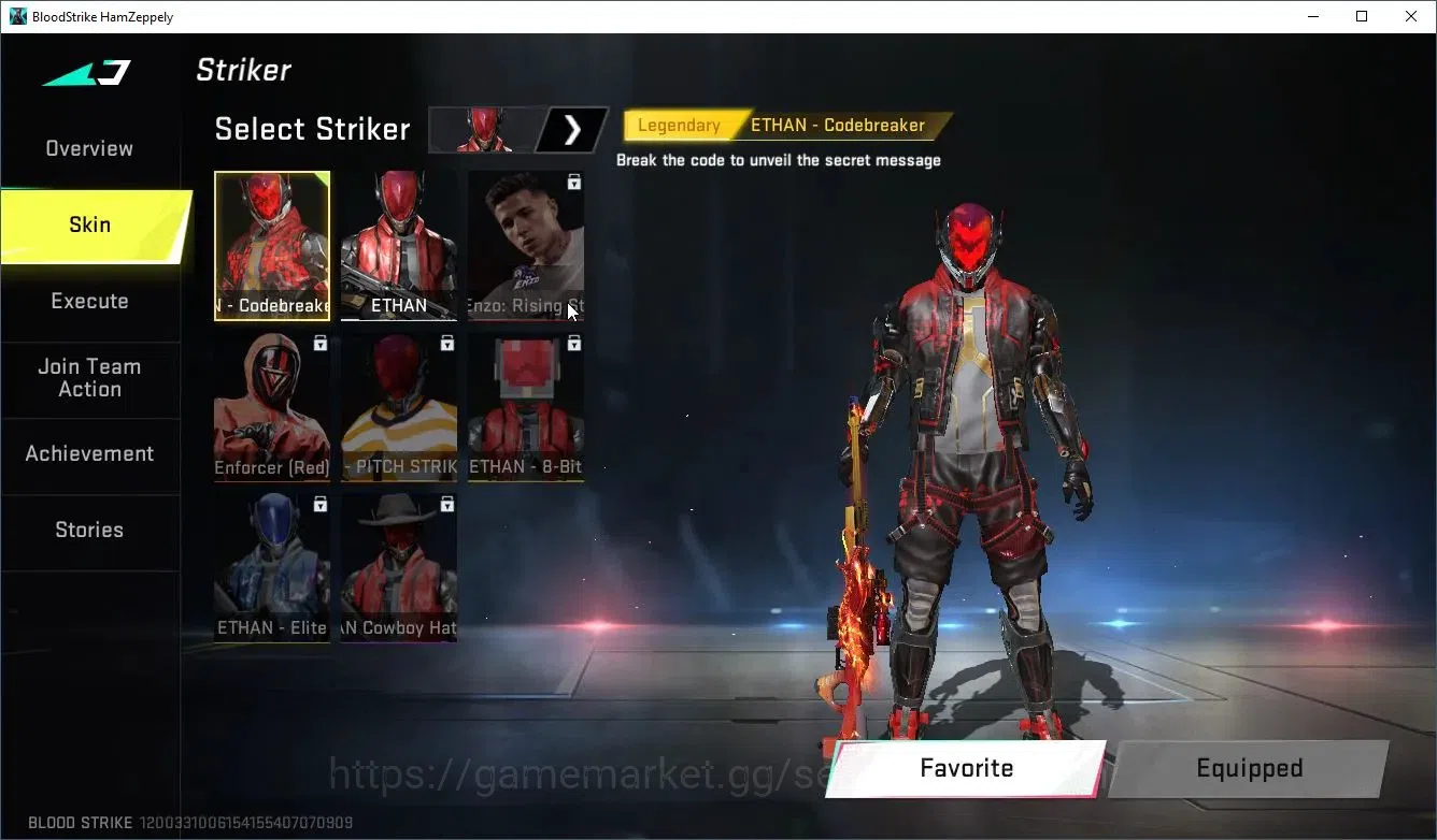 Blood Strike Accounts ASIA |3 COLLAB 7DS:QBZ95,KAR98k,AK47|1 Ultra|4 Leg image 12