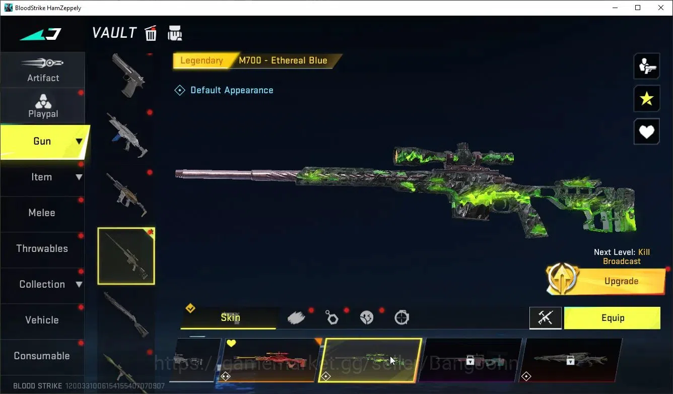Blood Strike Accounts ASIA |3 COLLAB 7DS:QBZ95,KAR98k,AK47|1 Ultra|4 Leg image 5