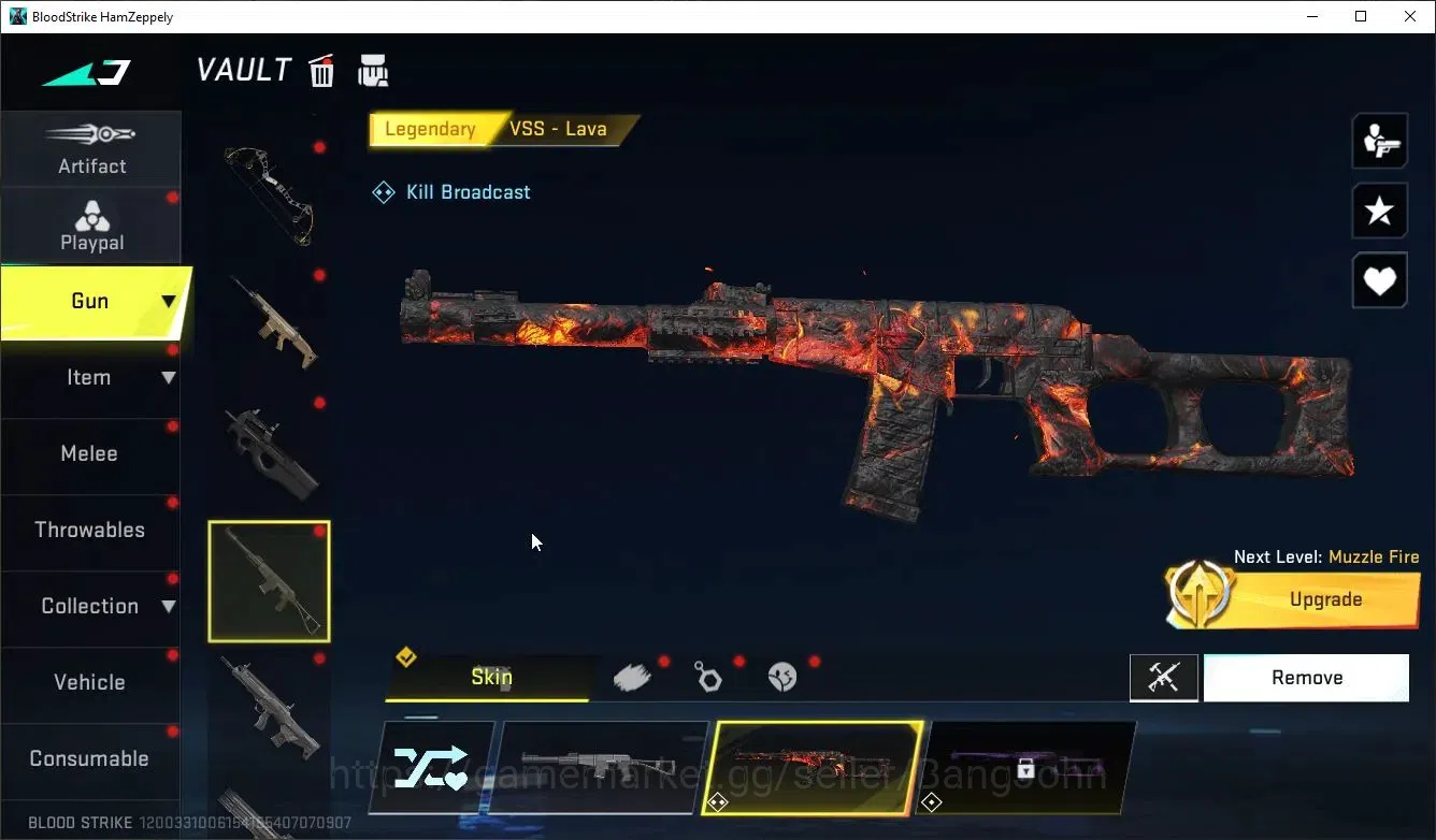 Blood Strike Accounts ASIA |3 COLLAB 7DS:QBZ95,KAR98k,AK47|1 Ultra|4 Leg image 6
