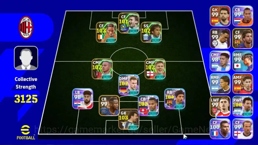 eFootball Accounts Legends & Iconic Players Android|Epic Drogba,Gerrard,Thiago 1