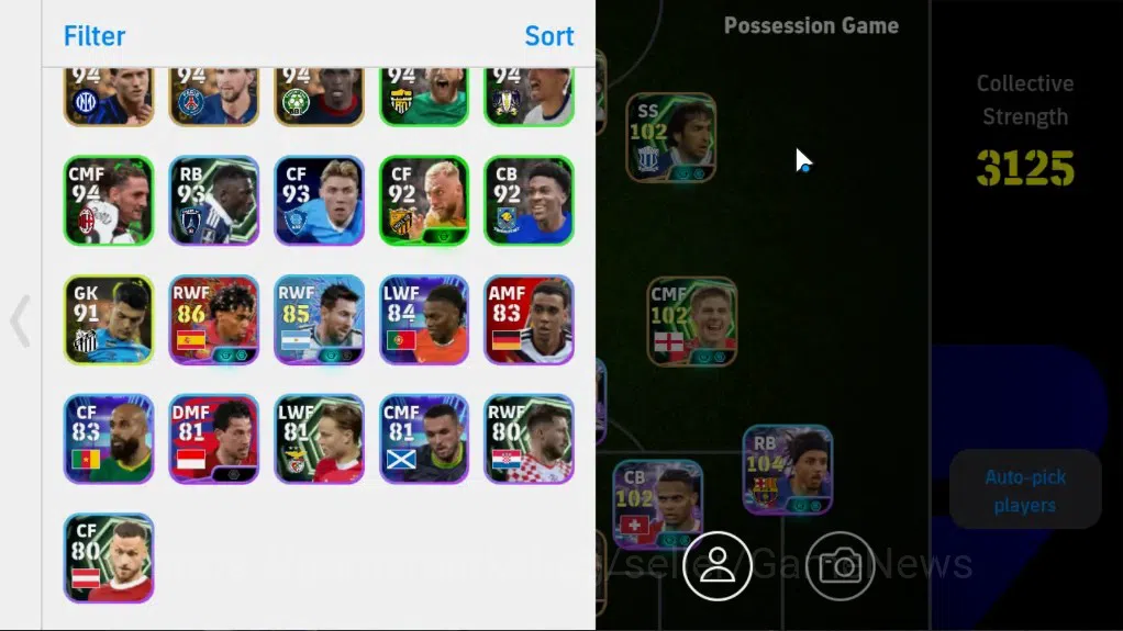 eFootball Accounts Legends & Iconic Players Android|Epic Drogba,Gerrard,Thiago 3