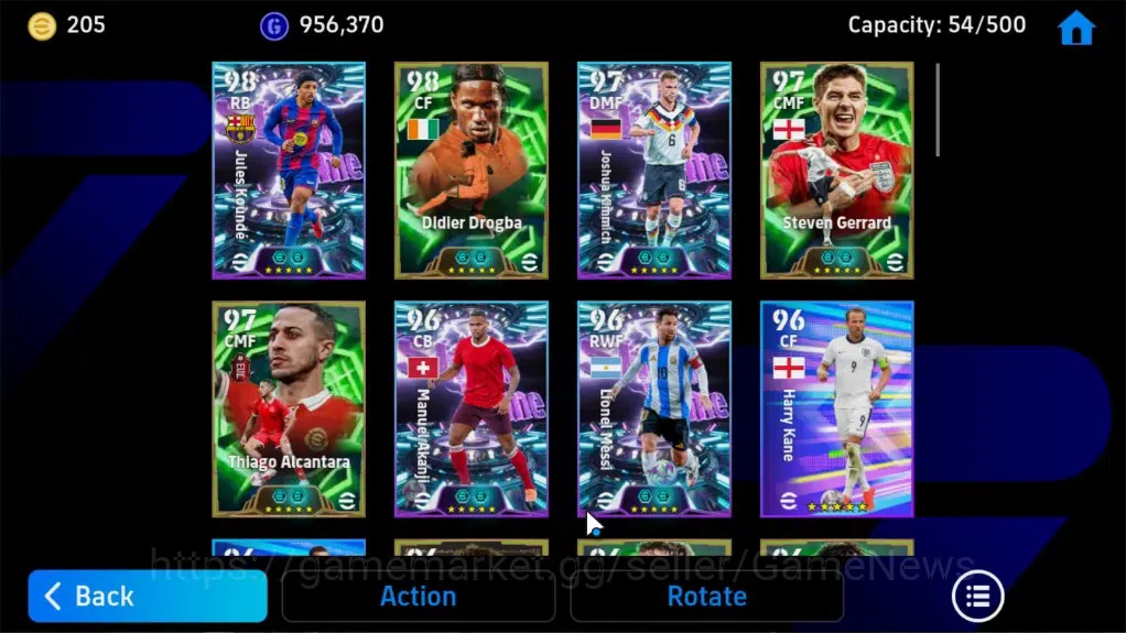eFootball Accounts Legends & Iconic Players Android|Epic Drogba,Gerrard,Thiago 5