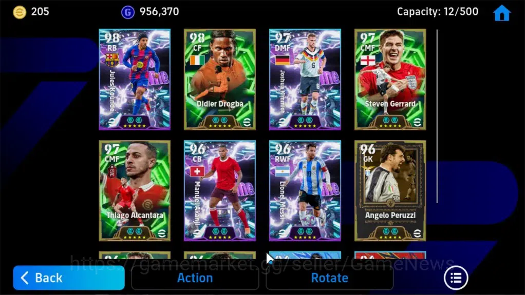eFootball Accounts Legends & Iconic Players Android|Epic Drogba,Gerrard,Thiago 8